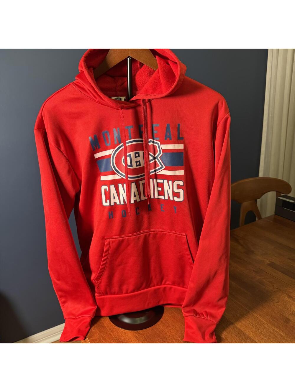 Montreal Canadiens Red Hockey Hoodie Sweatshirt NHL Medium